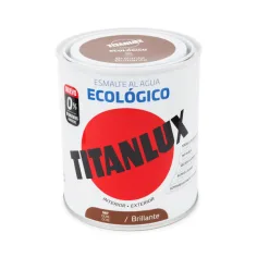 Esmalte titanlux ecológico brillante ocre 750ml