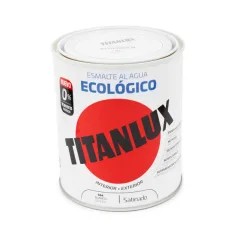 Esmalte titanlux ecológico satinado blanco 750ml