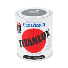 Esmalte titanlux ecológico acetinado preto 750ml