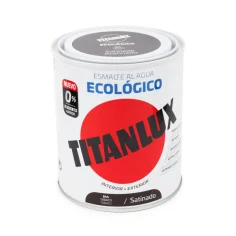 Esmalte titanlux ecológico satinado tabaco 750ml