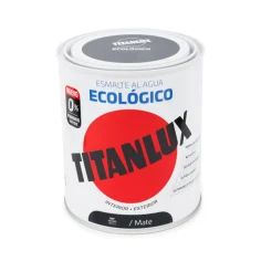 Esmalte titanlux ecológico mate negro 750ml