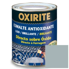 Esmalte antioxidante liso cinzento brilhante oxirite 750 ml