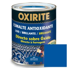 Esmalte antioxidante liso azul brilhante oxirite 750 ml