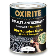 Esmalte antioxidante liso blanco satinado oxirite 750 ml
