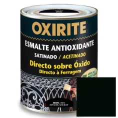 Esmalte antioxidante liso negro satinado oxirite 750 ml