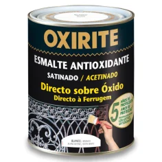 Esmalte antioxidante liso blanco satinado oxirite 4 l