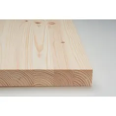 Bancada maciça de pinheiro 240x65 cm.