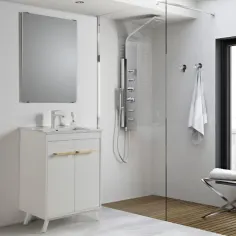 Mueble de baño Idem blanco 60x36 cm