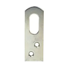 Placa colgador 60 mm 4 uds