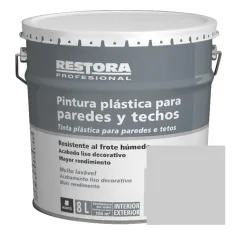 Pintura Gris Restora Profesional 8 L