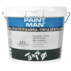 Pintura efecto pizarra negro paintman 2,5 l