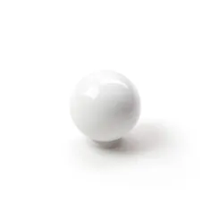 Pomo bola abs blanco ø 25 mm 307