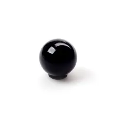 Pomo bola abs negro ø 25 mm 307