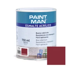 Esmalte acrílico acetinado paintman vermelho carruagens 750 ml