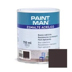 Esmalte acrílico acetinado paintman tabaco 750 ml