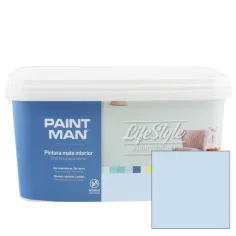 Tinta interior paintman lifestyle nordic ice blue 4l