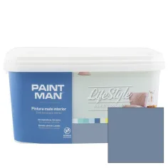 Tinta interior paintman lifestyle nordic azul ceniza 4l