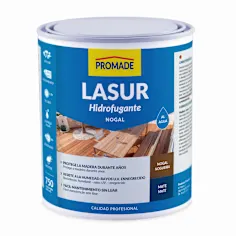 Lasur al agua mate nogal promade 750 ml