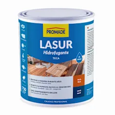 Lasur al agua mate teca promade 750 ml
