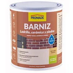 Barniz ladrillo al agua 750ml