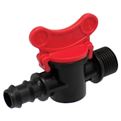 Válvula de cierre macho 16mm 2uds AquaControl