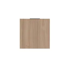 Porta Cozinha Zen madeira natural 60 x 60 cm