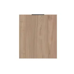 Porta Cozinha Zen madeira natural 70 x 60 cm