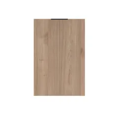 Porta Cozinha Zen madeira natural 90 x 60 cm