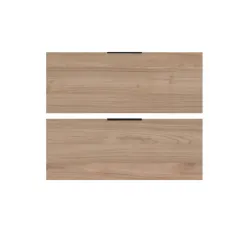 Frente de cajón cocina Zen madera natural 70 x 90 cm