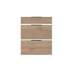 Frente da gaveta Cozinha Zen madeira natural 70 x 60 cm