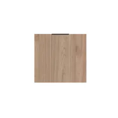 Porta Cozinha Zen madeira natural 56 x 60 cm
