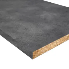 Bancada laminada efeito cimento afagado 260 cm