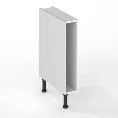 Mueble de cocina bajo blanco 70x15x58cm