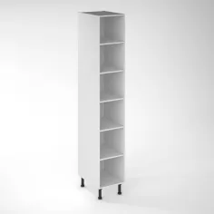 Mueble de cocina columna blanco 220x40x58cm