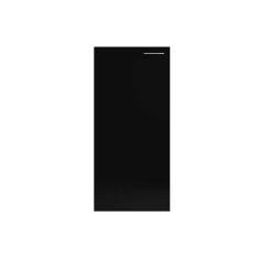 Porta Cozinha LUXURY negro Brilho 130 x 60 cm