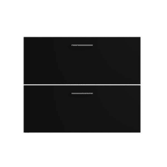 Frente da gaveta Cozinha LUXURY negro Brilho 70 x 90 cm