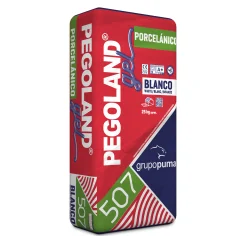 Pegoland gel porcelánico blanco  25 Kg