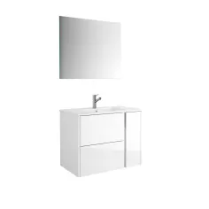Mueble de baño steel blanco 80x45 cm