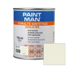 Esmalte sintético azulejos brillante beige paintman 750 ml