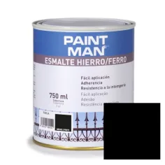 Esmalte hierro forja negro paintman 750 ml