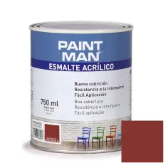 Esmalte acrílico paintman brillante rojo inglés 750 ml
