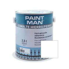 Esmalte ferro liso branco brilhante paintman 2,5 l