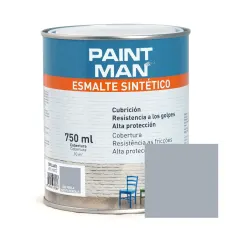 Esmalte sintético cinzento pérola brilhante paintman 750 ml