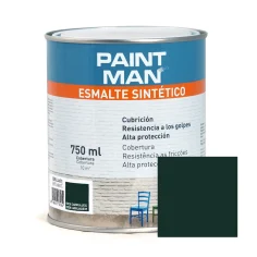 Esmalte sintético verde carruajes brillante paintman 750 ml