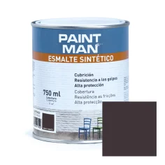 Esmalte sintético tabaco acetinado paintman 750 ml