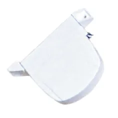 Recogedor mini blanco para persianas 17 x 3 x 12 cm