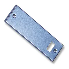 Placa de aluminio para recogedor de persiana 22 x 6,5 cm