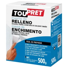 Enlucido toupret 0,5kg