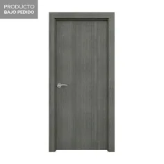 Puerta de Interior almería melamina pino gris derecha 203 x 72,5 cm