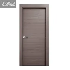 Puerta de Interior finisterre texturizada roble gris derecha 203 x 72,5 cm